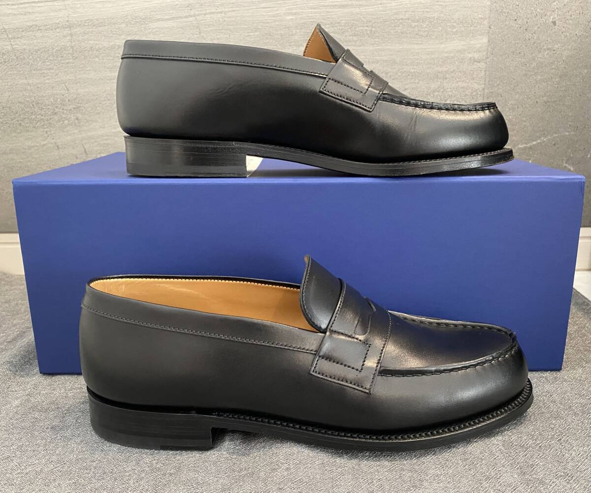 【美品！着用1度のみ】J.M.WESTON ジェイエムウェストン シグネチャーローファー #180 ブラック 5C_画像7