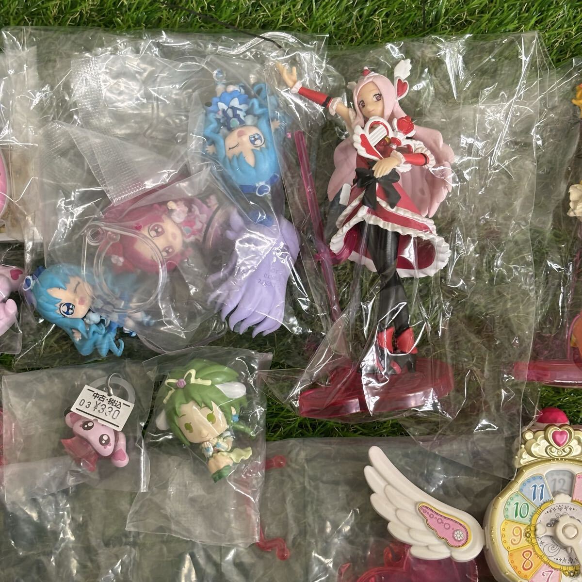 2267　プリキュア グッズ まとめ フィギュア セット キュアパッション キュアビート キュアプレシャス キュアフレンディ キュアマリン 他