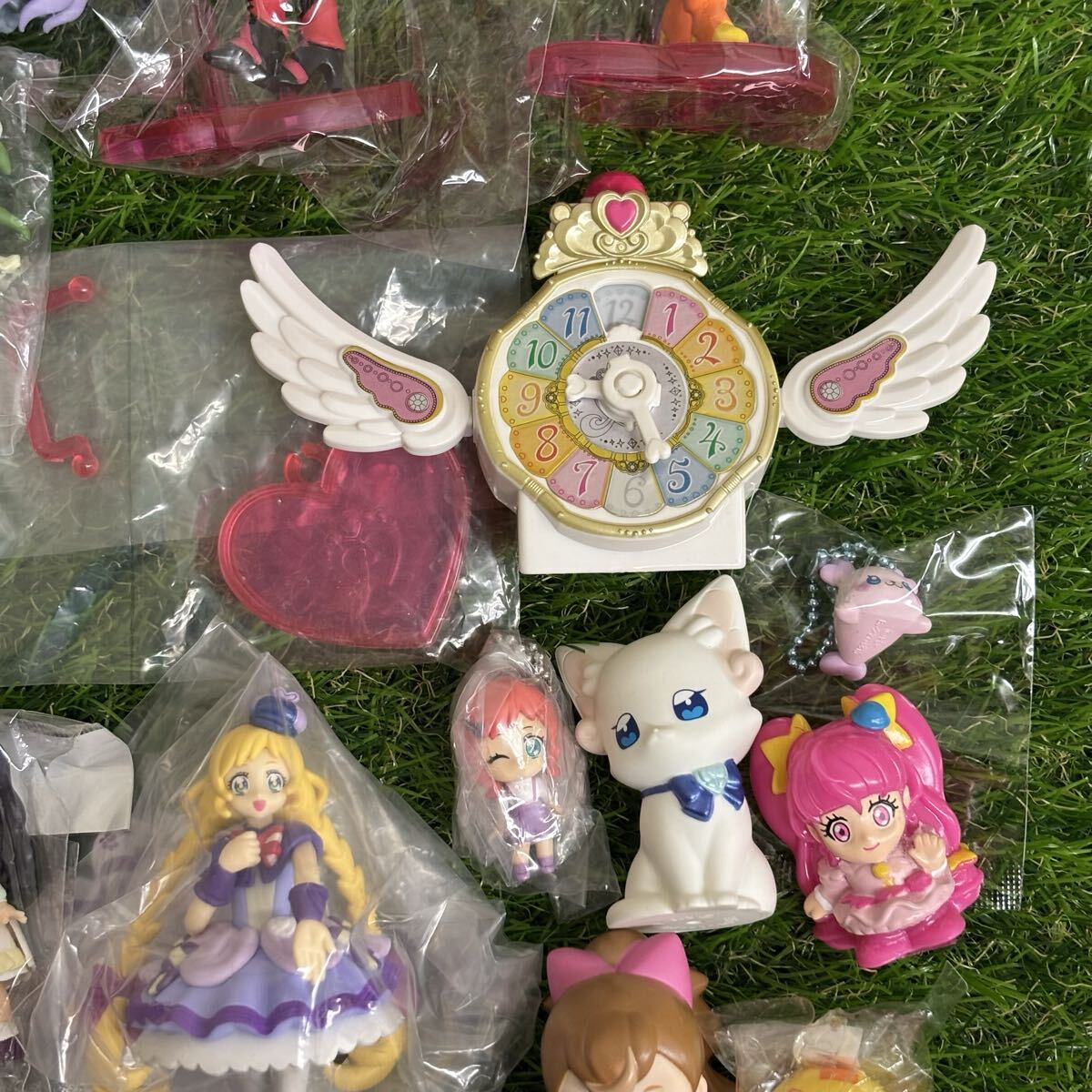 2267　プリキュア グッズ まとめ フィギュア セット キュアパッション キュアビート キュアプレシャス キュアフレンディ キュアマリン 他