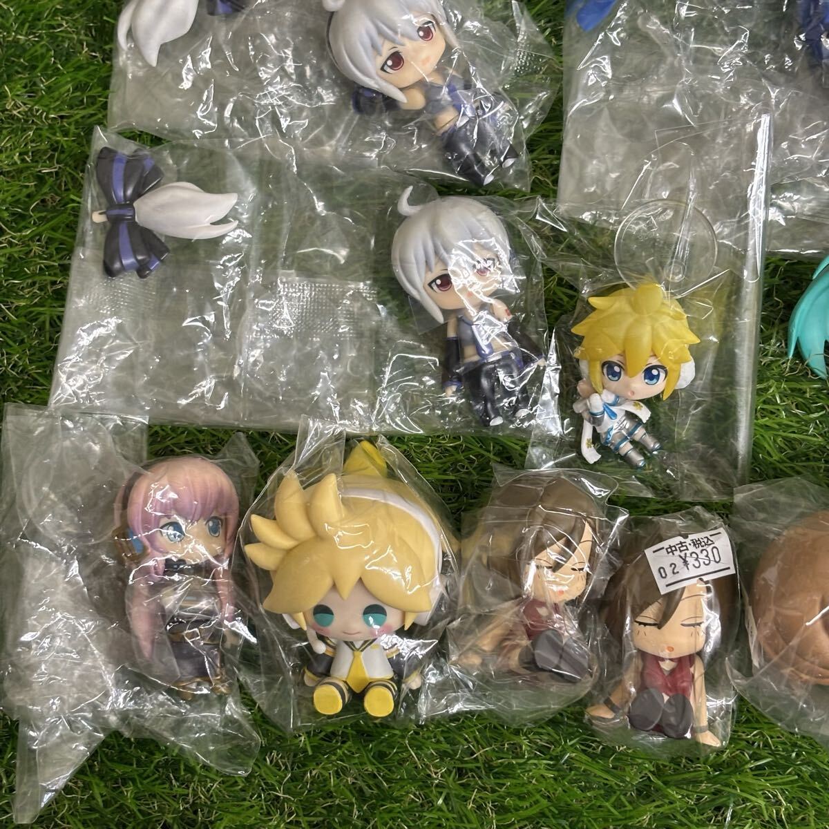 2266　VOCALOID フィギュア まとめ売り グラフィグABS Lat式 セット 初音ミク 弱音ハク 鏡音リン 鏡音レン 巡音ルカ KAITO MEIKO 他 ボカロ