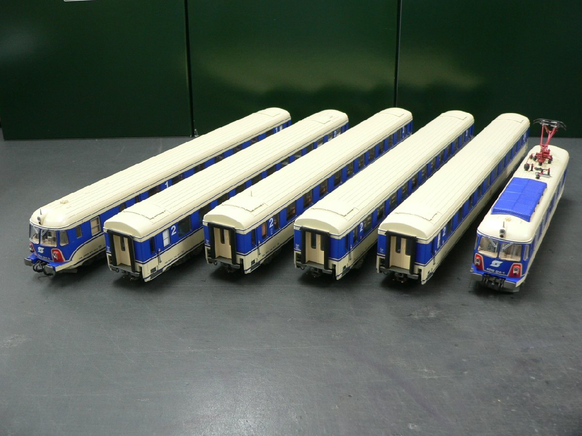 *もけいや松原* ＲＯＣＯ　６３０４１　ＯＢＢ　４０１０　新マーク旧塗装６両セット　ＬＥＤ室内灯＆ＤＣＣサウンド付　ＤC2線式