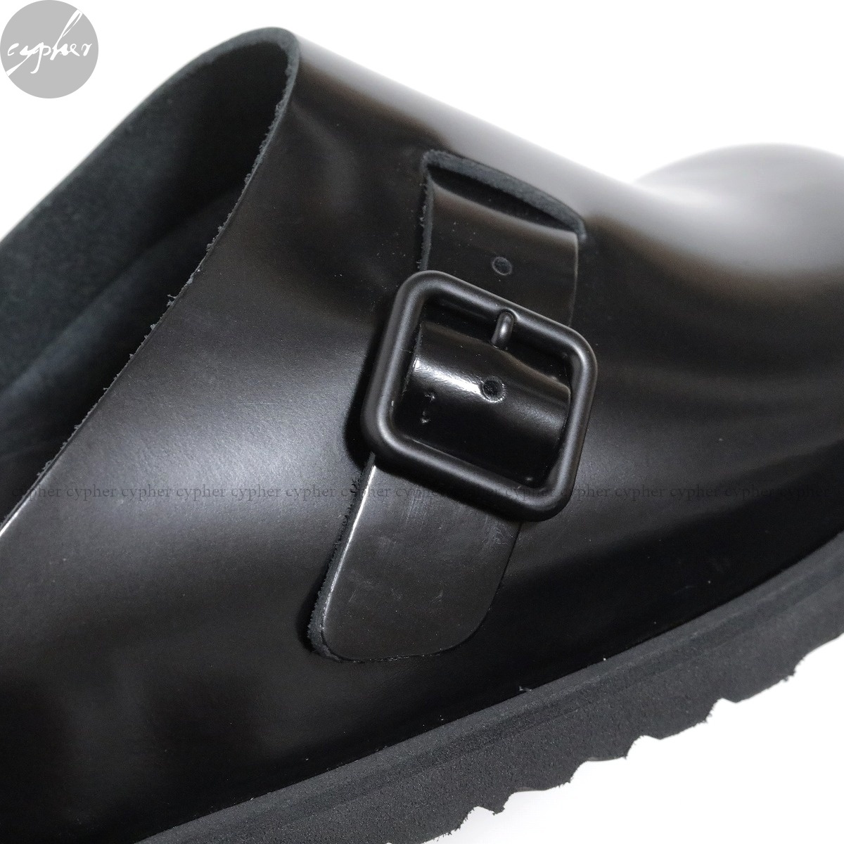 40 26cm 新品 BIRKENSTOCK 1774 33 DOUGAL レザー サンダル ブラック ビルケンシュトック ドゥーガル 黒 クロッグ ボストン 222 WEST_画像8