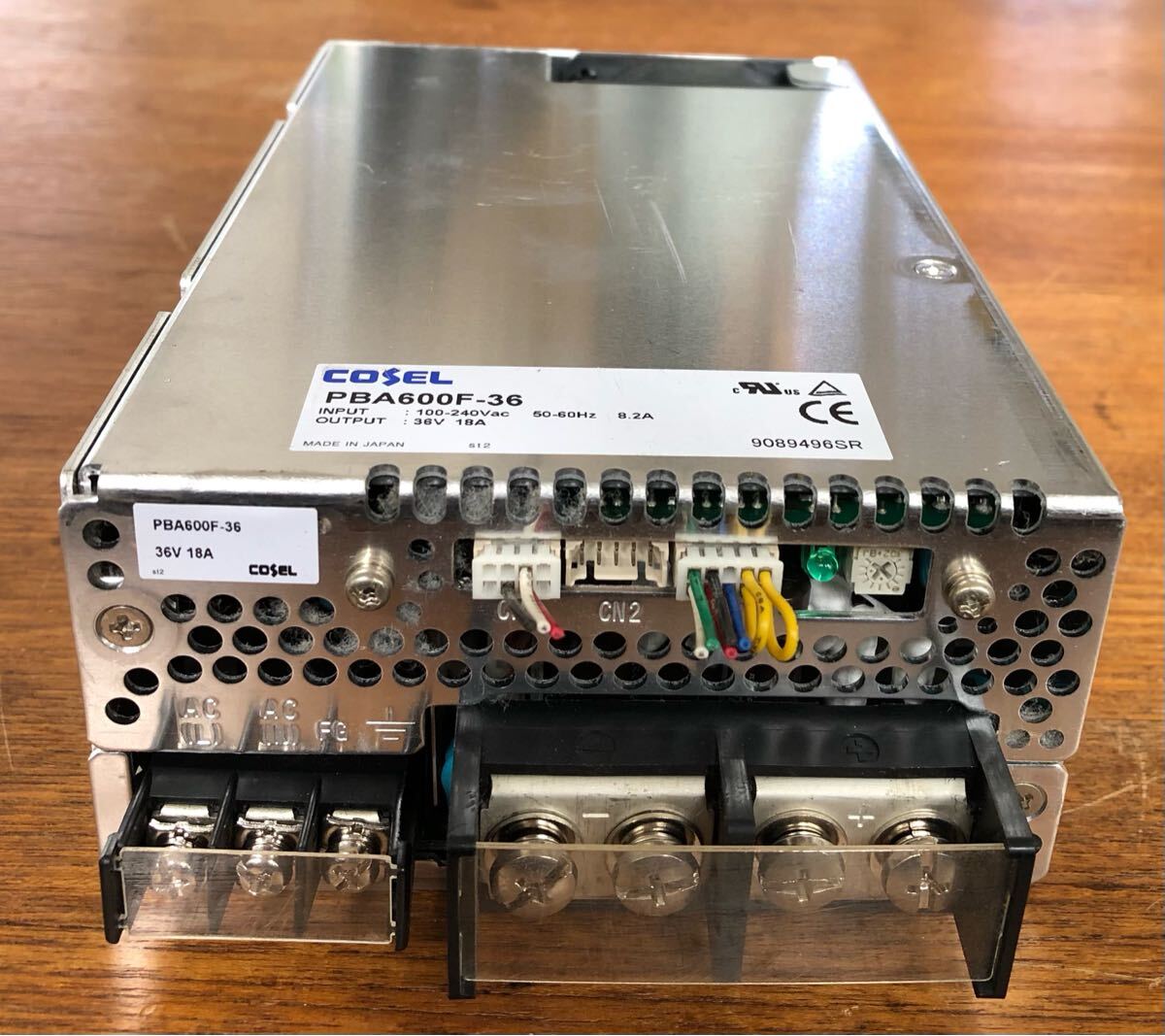 【中古品】TDKラムダ　AC入力電源（AC-DCコンバータ）PBA600F-36