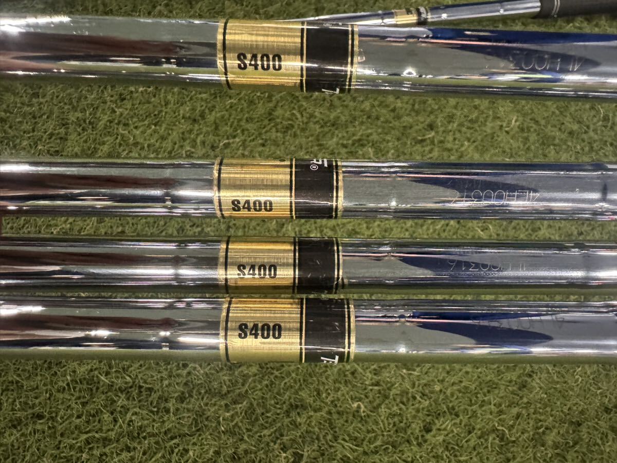 DG S400 PRGR プロギア　iD nabura RS FOGED 2014年　5-P 6本　ダイナミックゴールド