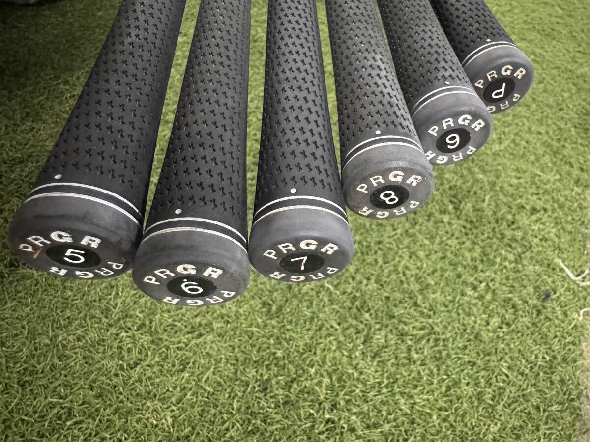 DG S400 PRGR プロギア　iD nabura RS FOGED 2014年　5-P 6本　ダイナミックゴールド