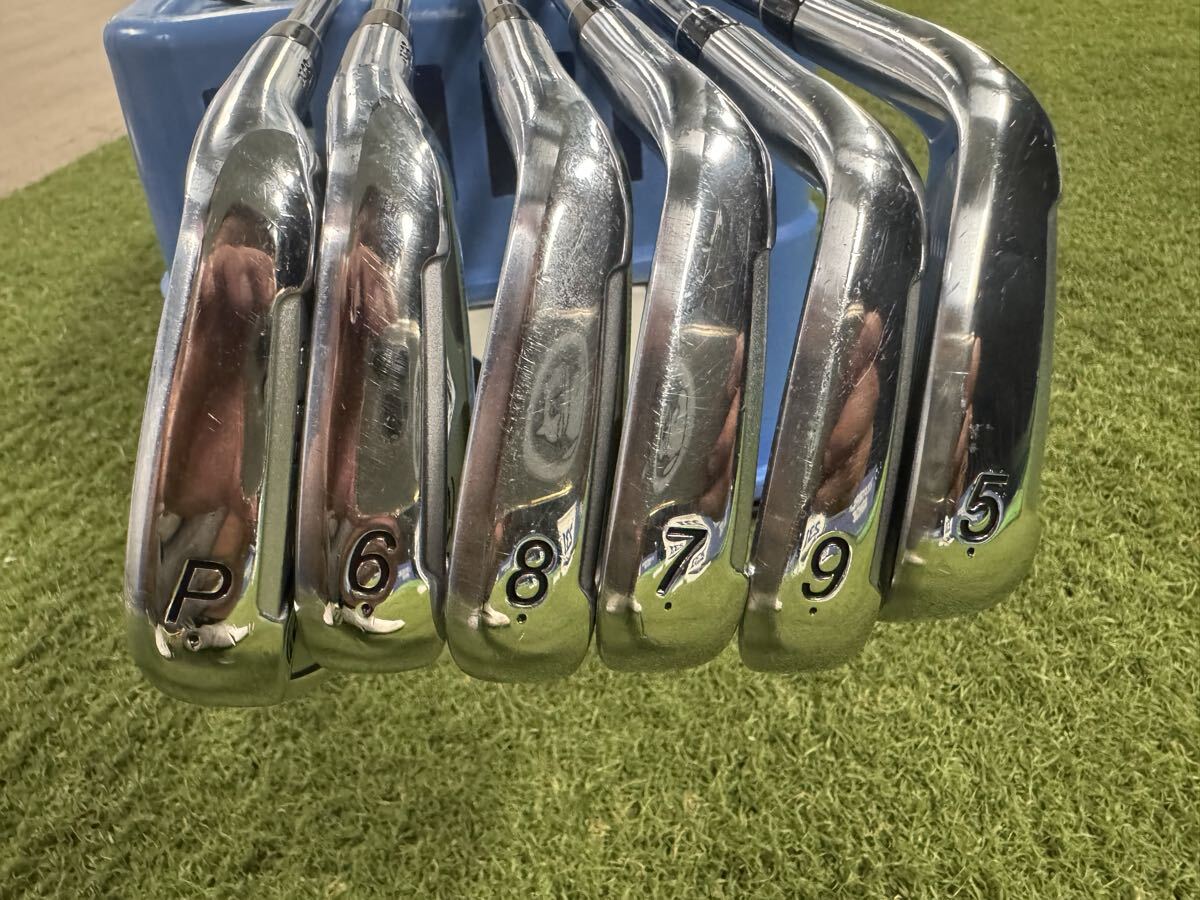 DG S400 PRGR プロギア　iD nabura RS FOGED 2014年　5-P 6本　ダイナミックゴールド