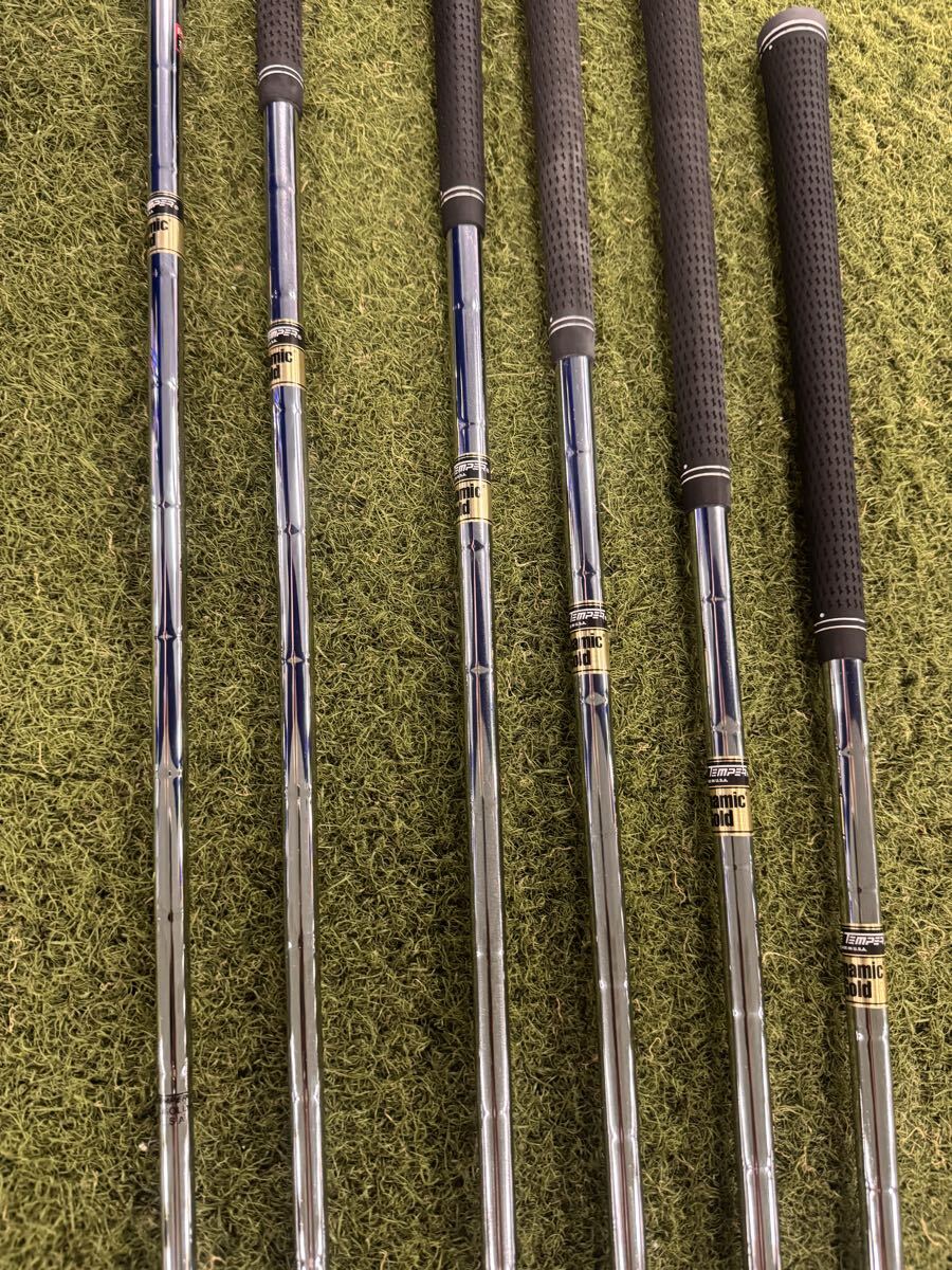 DG S400 PRGR プロギア　iD nabura RS FOGED 2014年　5-P 6本　ダイナミックゴールド