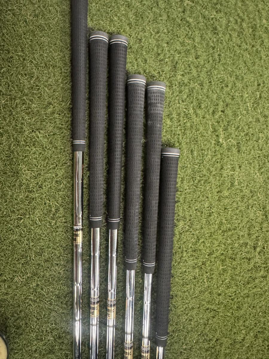 DG S400 PRGR プロギア　iD nabura RS FOGED 2014年　5-P 6本　ダイナミックゴールド