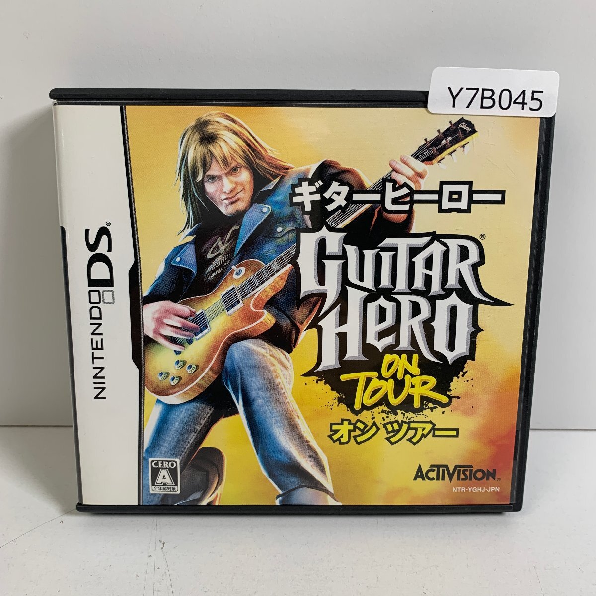 Y7B045 ニンテンドーDS ギターヒーロー オン ツアー Guitar hero on tour 愛(ài)知 3cmサイズ
