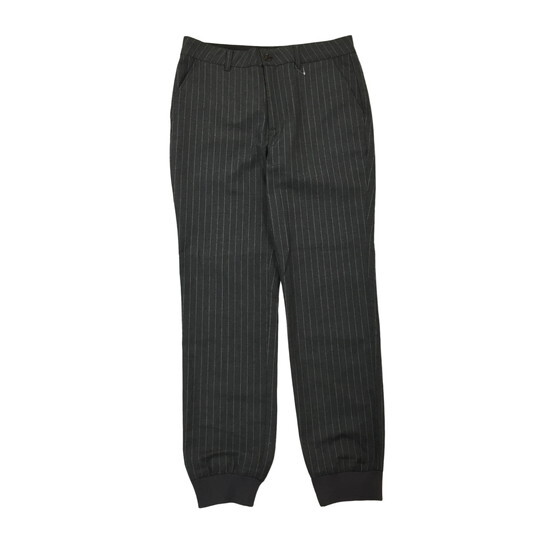 2208F-242 メンズ URBAN RESEARCH アーバンリサーチ グレー パンツ 38 WH56-14Y001 ストライプ ストレッチ【送料一律!800円】_画像1
