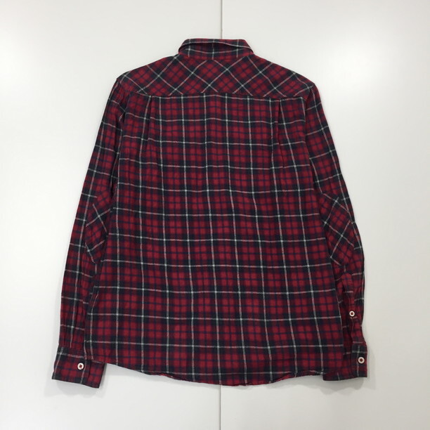 2401F-105 мужской SILAS Silas красный рубашка 1 [ единая стоимость доставки!800 иен ]