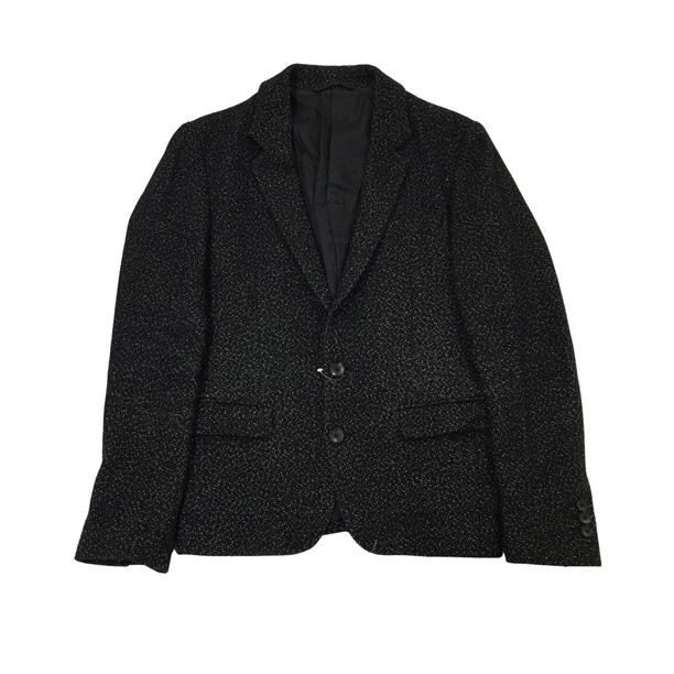 2403F-293 メンズ SHIPS JET BLUE シップスジェットブルー ブラック テーラードジャケットブレザー S 【送料一律！800円】