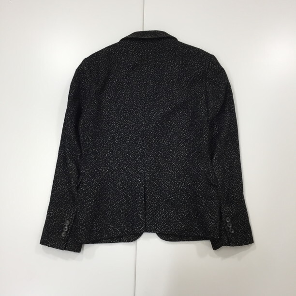 2403F-293 メンズ SHIPS JET BLUE シップスジェットブルー ブラック テーラードジャケットブレザー S 【送料一律！800円】