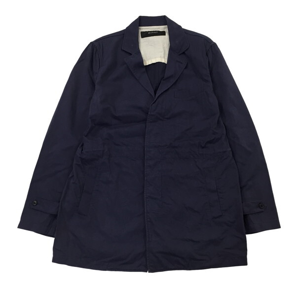2301F-071 メンズ AMERICAN RAG CIE アメリカンラグシー ネイビー ステンカラーコート 1 【送料一律!800円】_画像1