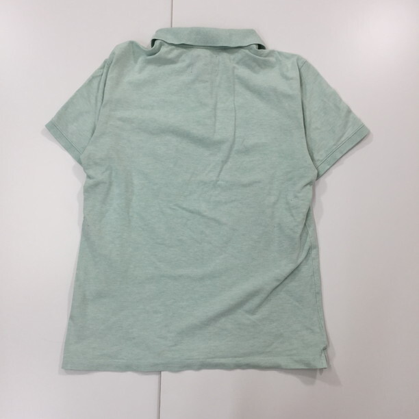 2303F-080 メンズ BANANA REPUBLIC バナナリパブリック グリーン ポロシャツ M 【送料一律！800円】