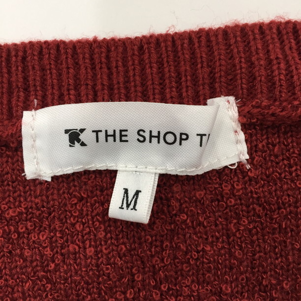 2304F-048 メンズ THE SHOP TK ザ ショップ ティーケー エンジ ニットセーター M 【送料一律!800円】_画像2