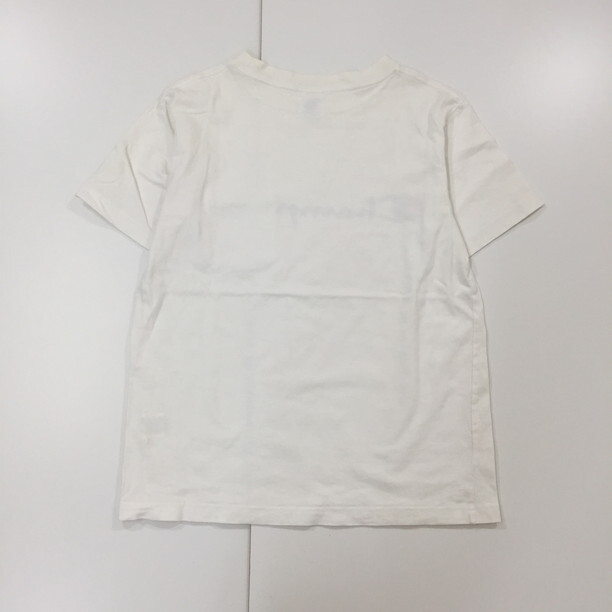 2305F-138 メンズ Champion チャンピオン ホワイト 半袖Tシャツ S ビックロゴ【送料一律！800円】