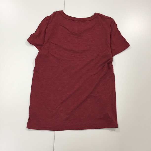 2305F-210 メンズ G-STAR RAW ジースターロゥ レッド 半袖Tシャツ S ビックロゴ【送料一律！800円】