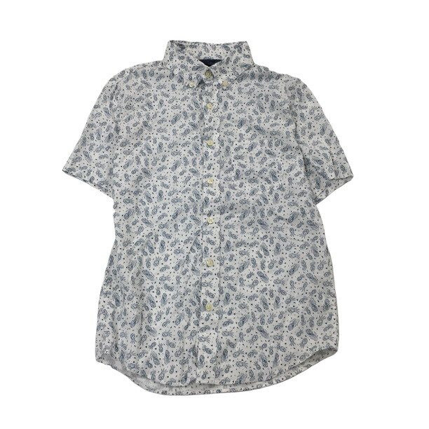 2306F-265 メンズ BANANA REPUBLIC バナナリパブリック ホワイト シャツ S 【送料一律！800円】