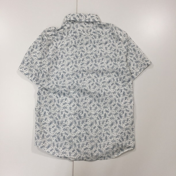 2306F-265 メンズ BANANA REPUBLIC バナナリパブリック ホワイト シャツ S 【送料一律！800円】