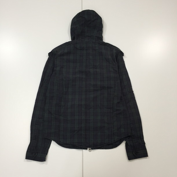 2307F-101 メンズ RATTLE TRAP ラトルトラップ グリーン パーカー 2 チェック【送料一律！800円】_画像4