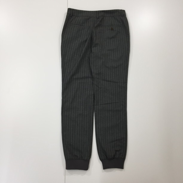 2208F-242 メンズ URBAN RESEARCH アーバンリサーチ グレー パンツ 38 WH56-14Y001 ストライプ ストレッチ【送料一律!800円】_画像4