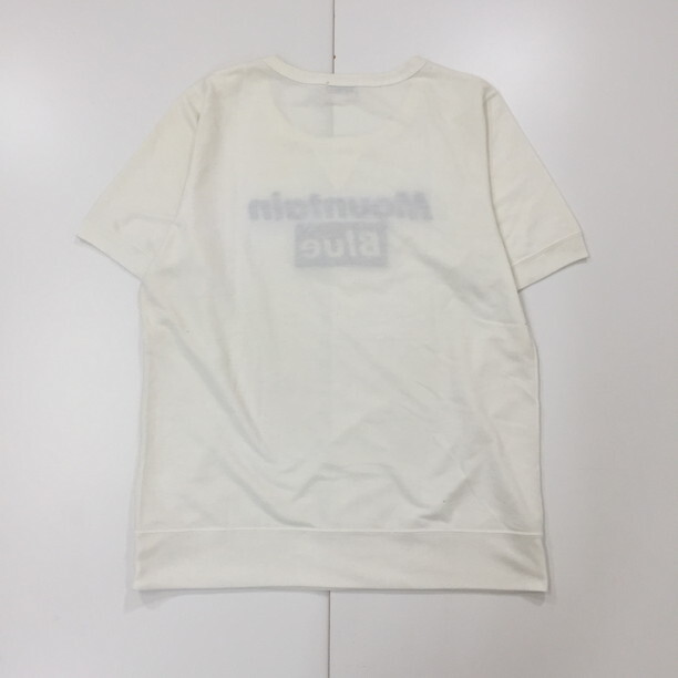 2404F-010 メンズ Men's Bigi メンズビギ ホワイト 半袖Tシャツ 4 【送料一律!800円】_画像4