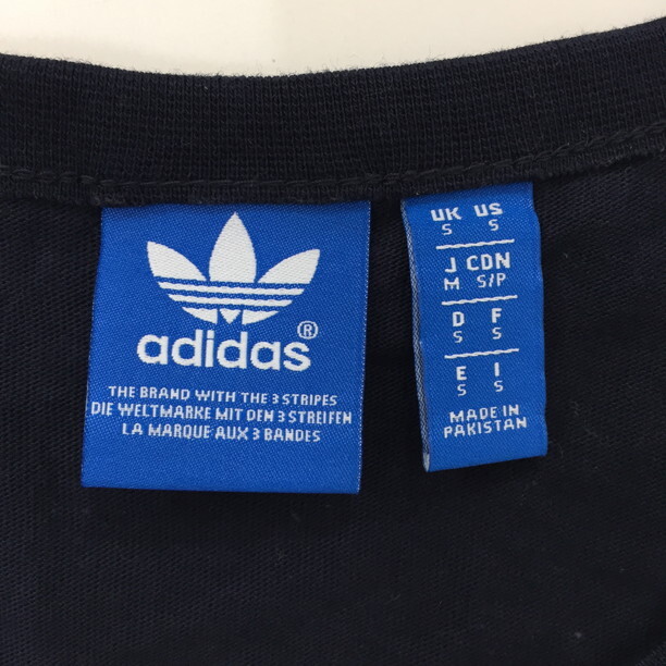 2404F-034 メンズ adidas アディダス ネイビー タンクトップ M 【送料一律!800円】_画像2