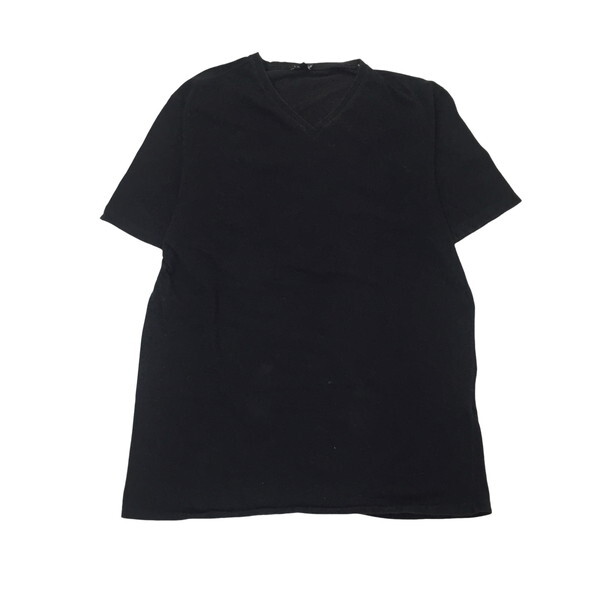 2404F-047 メンズ Theory セオリー ブラック 半袖Tシャツ 42 【送料一律！800円】_画像1