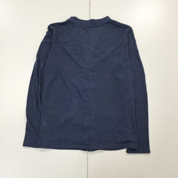 2405F-303 メンズ roshell ロシェル ネイビー カーディガン XL 【送料一律！800円】_画像4