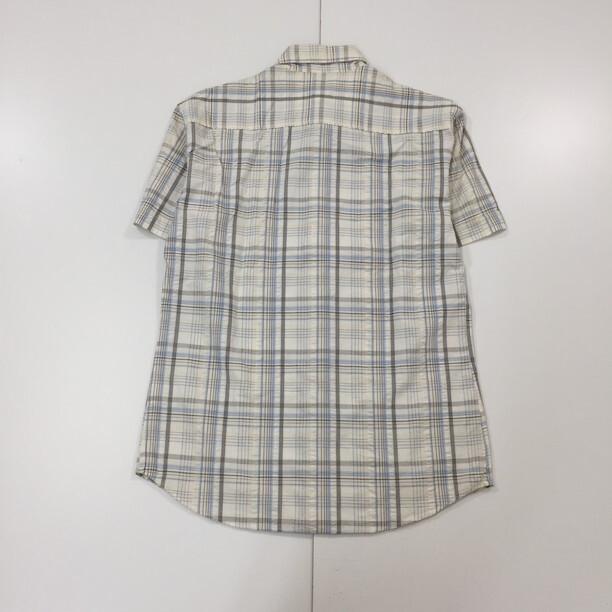 2406F-195 メンズ BUONA GIORNATA ボナジョルナータ ホワイト シャツ M 【送料一律！800円】_画像4