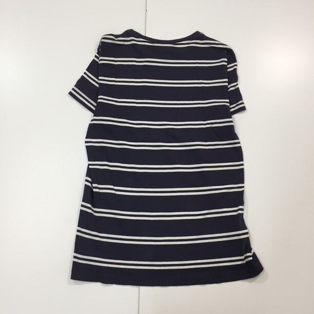 2406F-267 メンズ LACOSTE ラコステ ネイビー 半袖Tシャツ XS 【送料一律！800円】_画像4