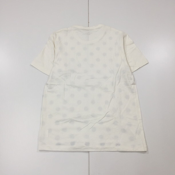 2406F-244 メンズ SHIPS シップス ホワイト 半袖Tシャツ M 【送料一律！800円】