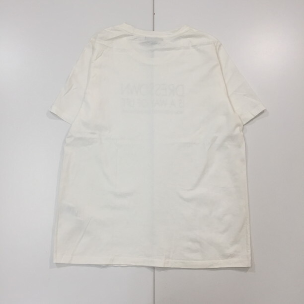 2407F-042 メンズ ICB アイシービー ホワイト 半袖Tシャツ L 【送料一律！800円】_画像4