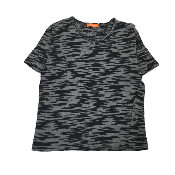 2407F-085 メンズ HIDEAWAYS ハイダウェイ ブラック 半袖Tシャツ 48 【送料一律!800円】_画像1