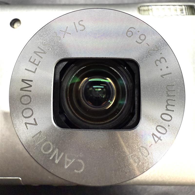 Canon キヤノン IXY 110F シルバーボディ シャッター確認(rèn)〇 動作確認(rèn)〇 使用感少な目 SDカード付 保管品 1円出品 デジカメ カメラ 22906