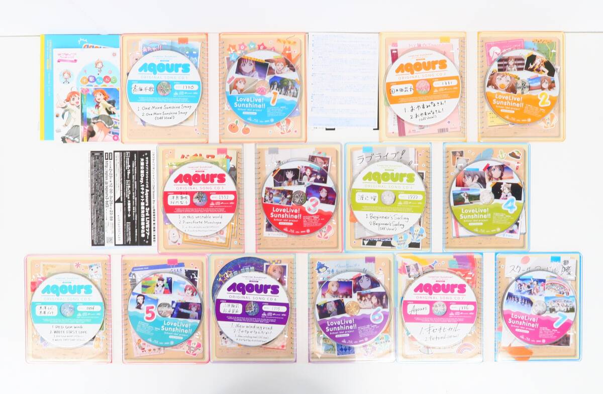 yi0309/Blu-ray/セット ラブライブ!サンシャイン!! 全7巻/2nd Season 全7巻/収納BOIX付き