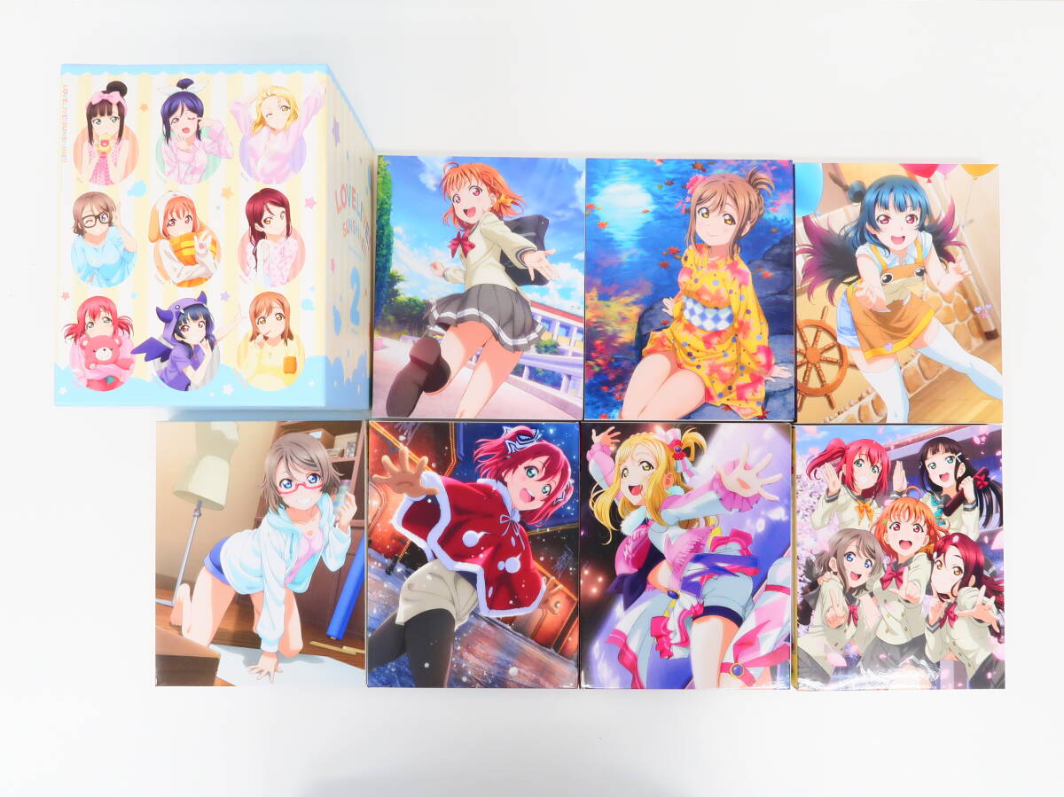 yi0309/Blu-ray/セット ラブライブ!サンシャイン!! 全7巻/2nd Season 全7巻/収納BOIX付き