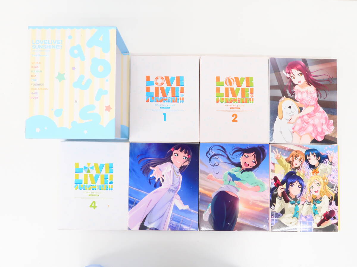 yi0309/Blu-ray/セット ラブライブ!サンシャイン!! 全7巻/2nd Season 全7巻/収納BOIX付き