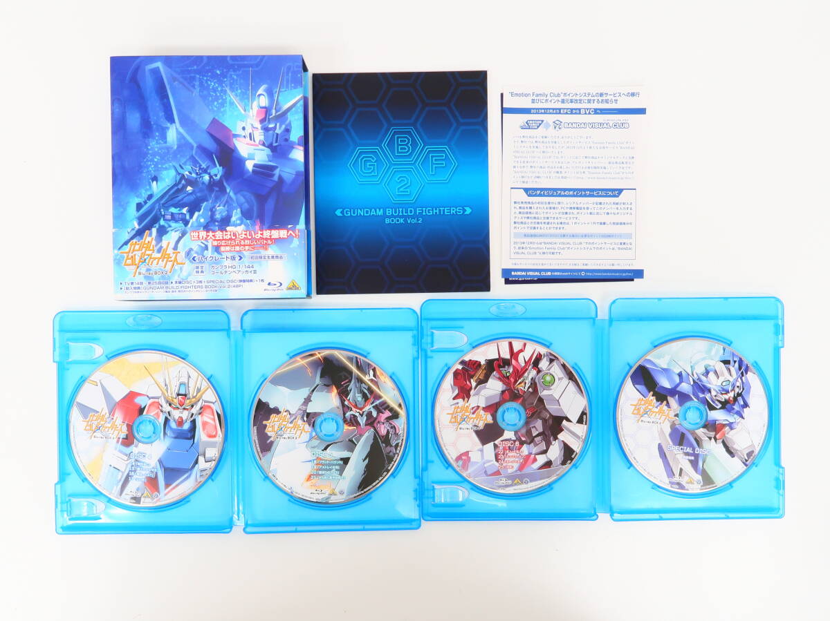 yo0657/2巻セット ガンダムビルドファイターズ Blu-ray BOX 1( スタンダード版[期間限定生産])/2(ハイグレード版[初回限定生産])