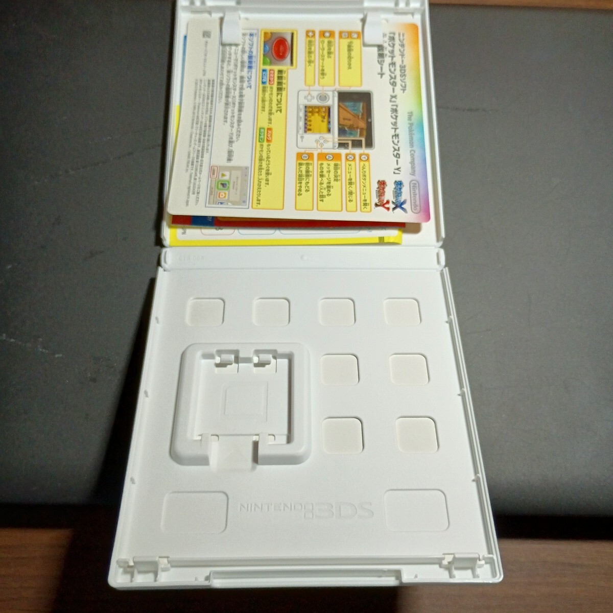 【ケースと操作説明シートのみ】送料無料 即買 3DS ポケットモンスターY_画像3