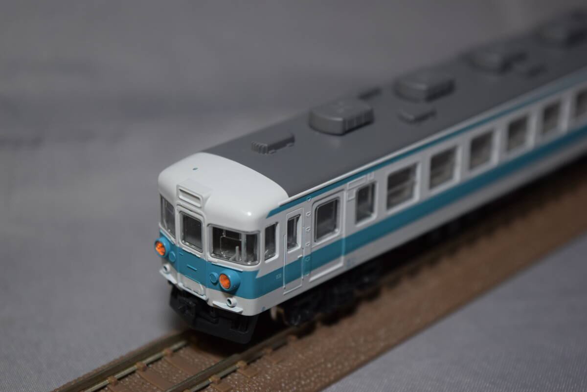 ■稀少1/150 Nゲージ KATO クハ153低運転台 新快速色(10-344セットばらし 車番11)【検】国鉄 JR 急行型電車 東海道 山陽 関水金属_画像4