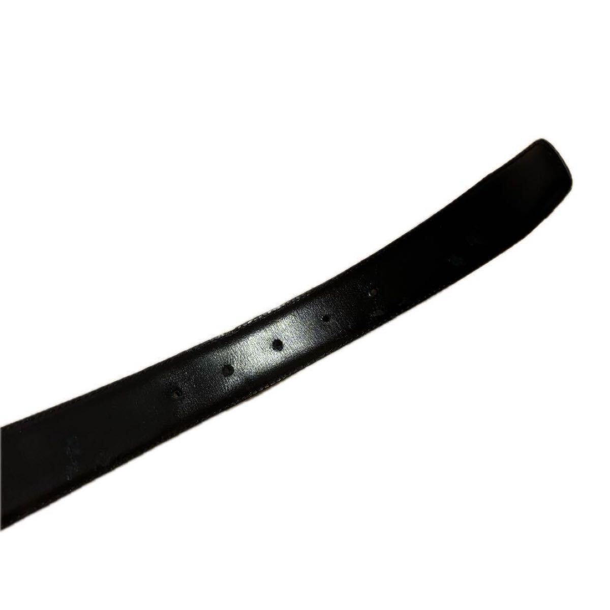 イタリア制 Vivienne Westwood ビビアンウエストウッド　黒レザーベルト オーブロゴ 