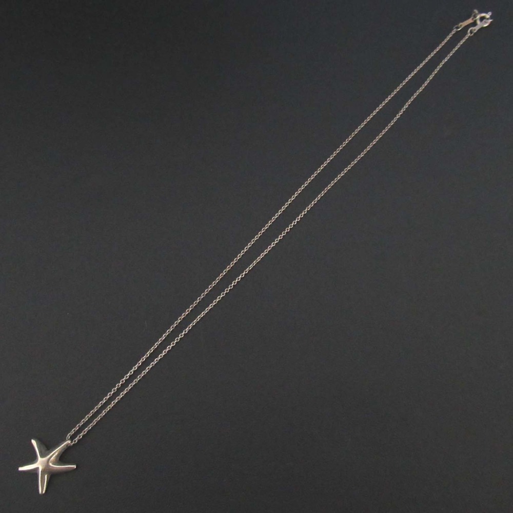 美品 Tiffany&Co ティファニー 925SV エルサペレッティ スターフィッシュ ネックレス シルバー_画像3