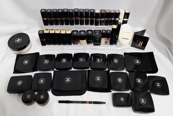 【A1】約50點(diǎn) CHANELシャネル アイシャドウパレットチークパウダー口紅リップネイル等 ブランドコスメ化粧品大量まとめ売りセット デパコス