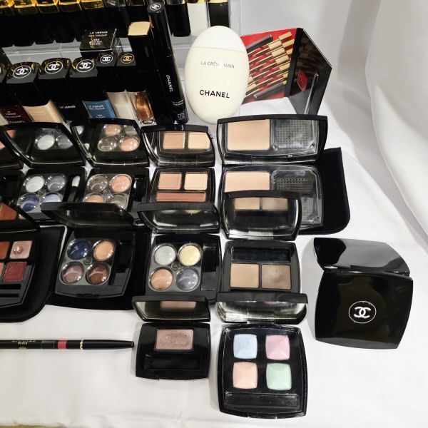 【A1】約50點(diǎn) CHANELシャネル アイシャドウパレットチークパウダー口紅リップネイル等 ブランドコスメ化粧品大量まとめ売りセット デパコス