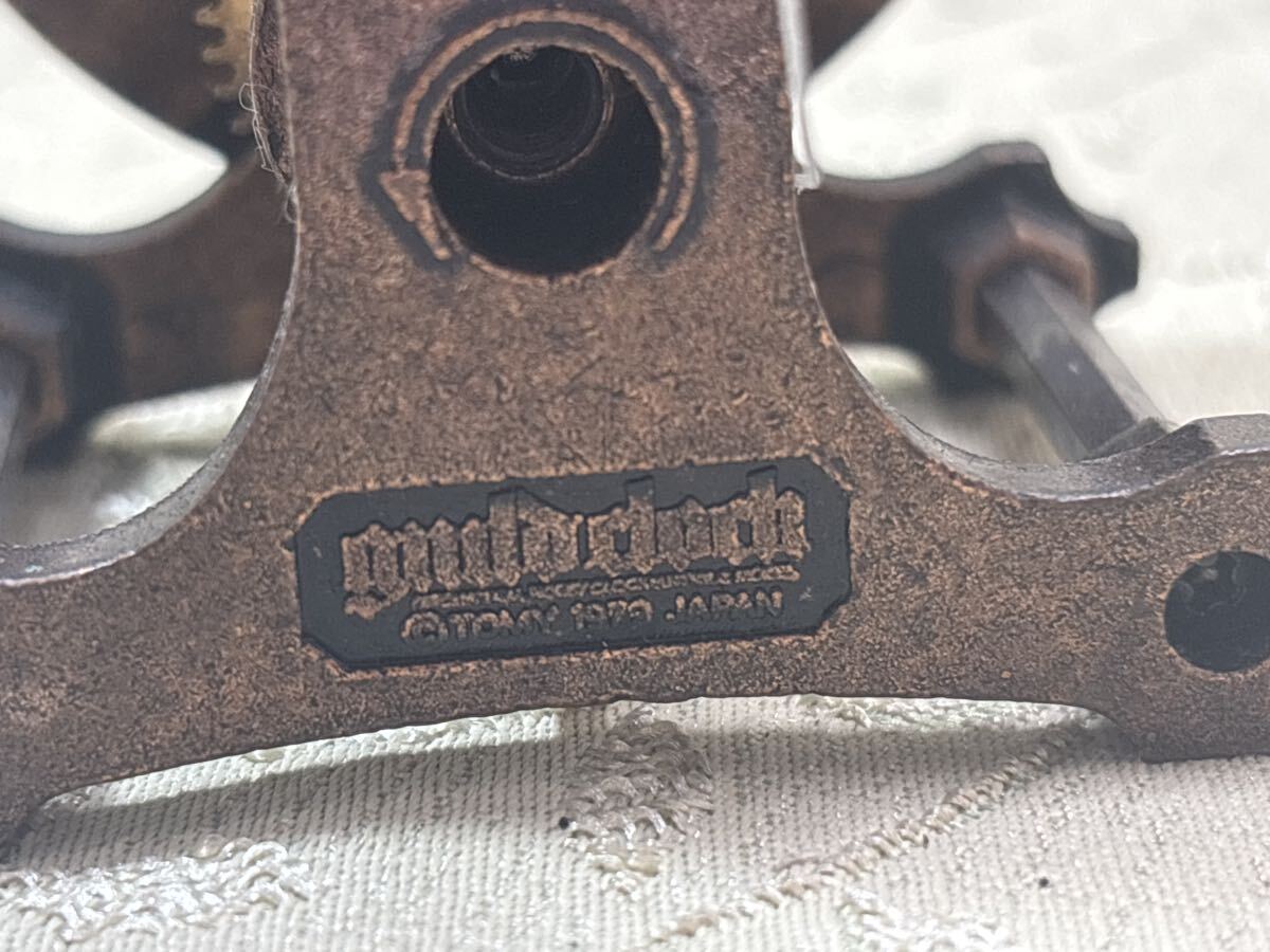 (A-3) TOMY トミー ギルドクロック GUILD CLOCK 置き型 からくり時(shí)計(jì) アンティーク レトロ インテリア　