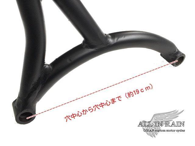 送料無料【ALL-IN-RAIN】ハーレー用 シシーバー ブラック 黒 　シーシーバー (SB165-BK) 適合：04-16 883 XL1200 Iron