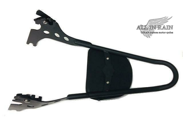 送料無料【ALL-IN-RAIN】ハーレー スポーツスター シシーバークッション付 ブラック sb105 適合： スポーツスター XL883 XL1200