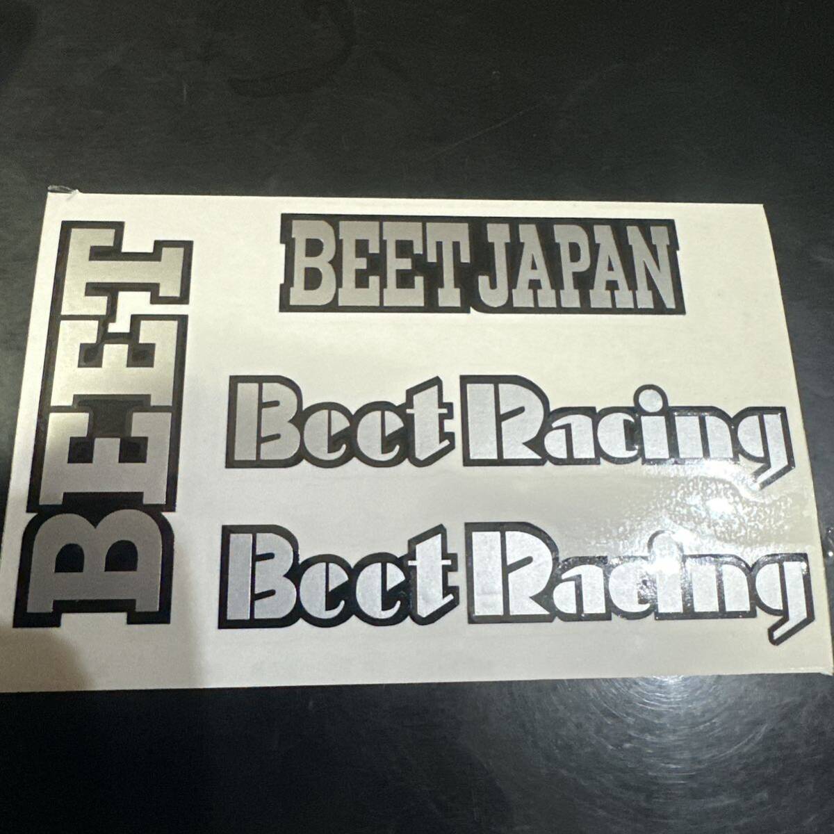 BEET仕様ステッカー ブラックシルバー